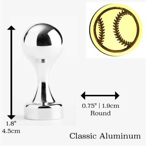 Baseball Wax Seal Stamp- Made in USA- LetterSeals.com