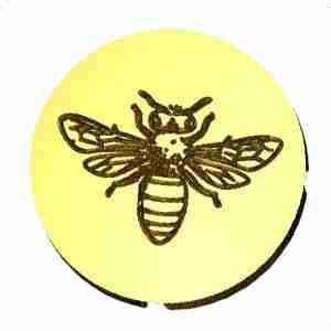 Bee #1 Wax Seal Stamp- Made in USA- LetterSeals.com