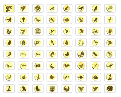 Bird Design Wax Seal Stamps - 35+ Design Choices- Made in USA- LetterSeals.com