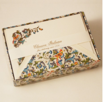 Bird Florentine Pattern | Rossi 1931 Italian Stationery-LetterSeals.com