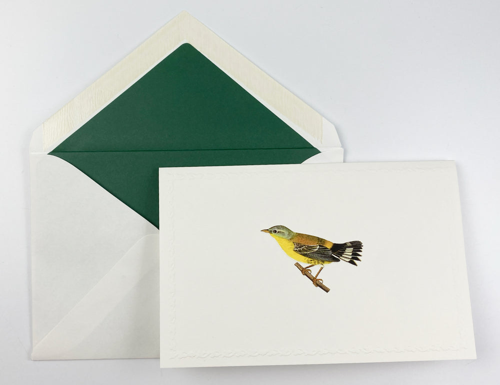 Bird Motif Notecards | Rossi 1931 Italian Stationery-LetterSeals.com