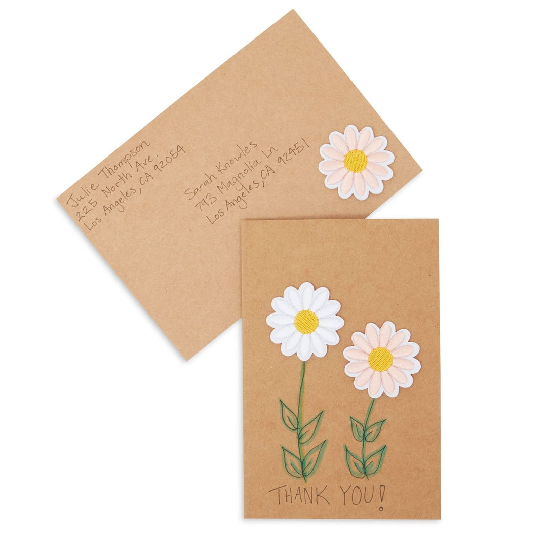 Brown Folded Cards with Envelopes 4x6-LetterSeals.com