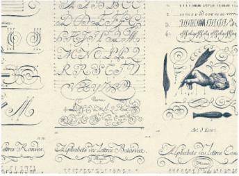 Calligraphy Exercises | Rossi 1931 Hardcover Notebook - Letterpress Paper Cover-LetterSeals.com