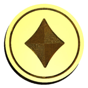 Card Suit Pip Designs Wax Seal Stamp- Made in USA- LetterSeals.com