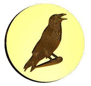 Cawing Crow Wax Seal Stamp- Made in USA- LetterSeals.com