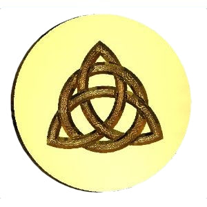 Celtic Trinity Triquetra Knot-LetterSeals.com