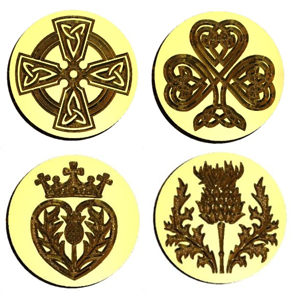 Celtic Wax Seal Stamps- Made in USA- LetterSeals.com