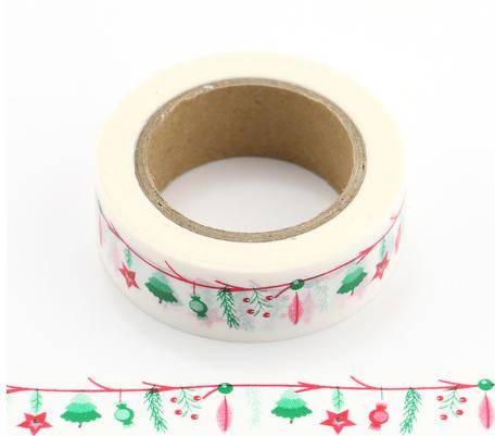 Christmas Garland Washi Tape-LetterSeals.com