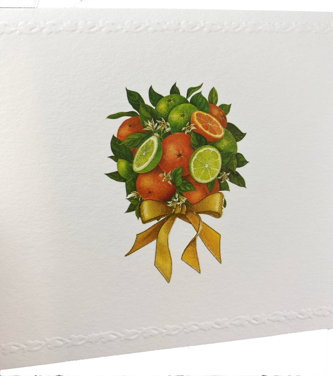 Citrus Motif Notecards | Rossi 1931 Italian Stationery-LetterSeals.com