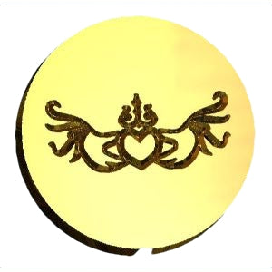 Claddagh 2 Wax Seal Stamp- Made in USA- LetterSeals.com