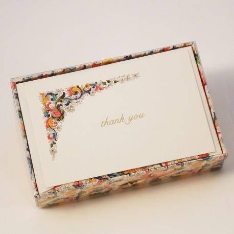 Classic Florentine Pattern | Rossi 1931 Italian Stationery-LetterSeals.com