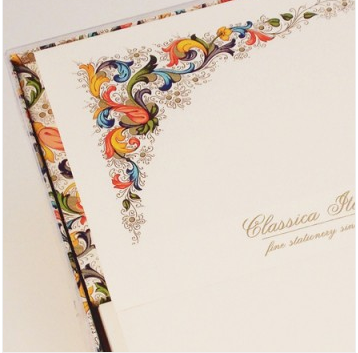 Classic Florentine Writing Paper-LetterSeals.com