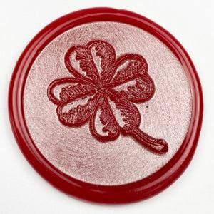 Clover | Shamrock Wax Seal Stamp- Made in USA- LetterSeals.com