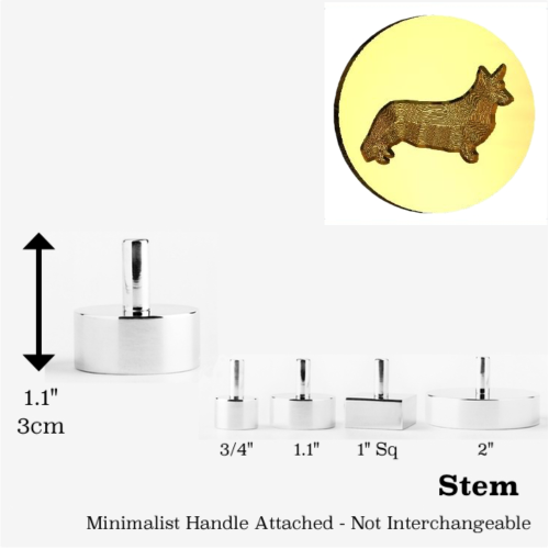 Corgi Wax Seal Stamp- Made in USA- LetterSeals.com