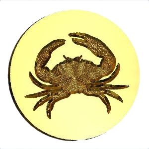 Crab Wax Seal Stamp- Made in USA- LetterSeals.com