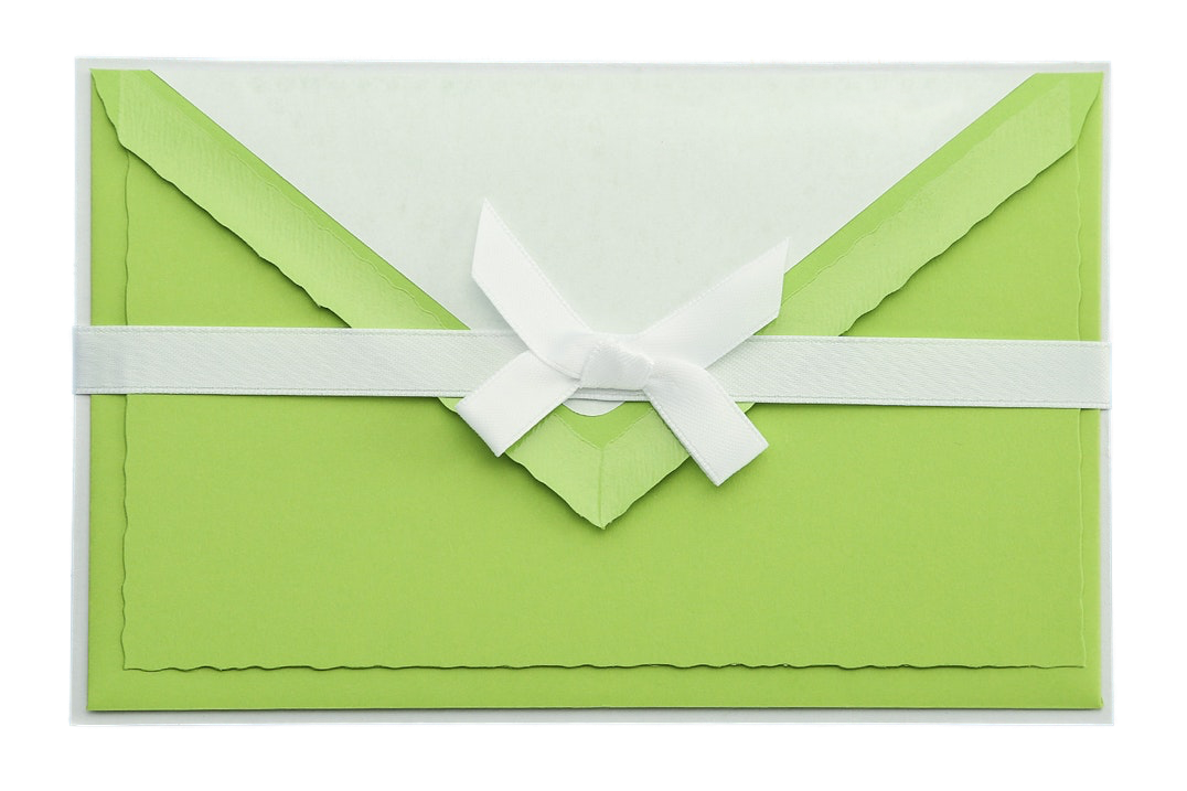 Création de Paris Boxed Deckled Flat Note Cards | 13 Colors | Rossi 1931 Italian Stationery-LetterSeals.com