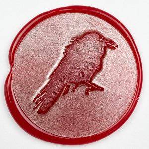 Crow / Raven Chick Wax Seal Stamp- Made in USA- LetterSeals.com