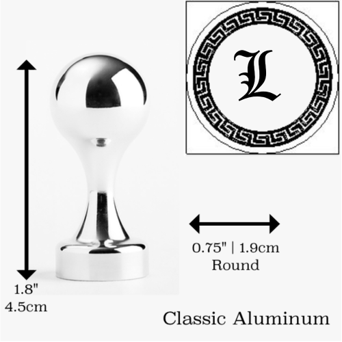 Custom Font Initial Wax Seal Stamp- Made in USA- LetterSeals.com