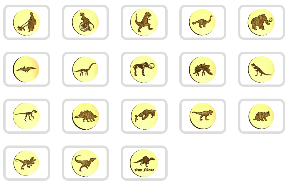 Dinosaur Design Wax Seal Stamps - 17 Design Choices- Made in USA- LetterSeals.com