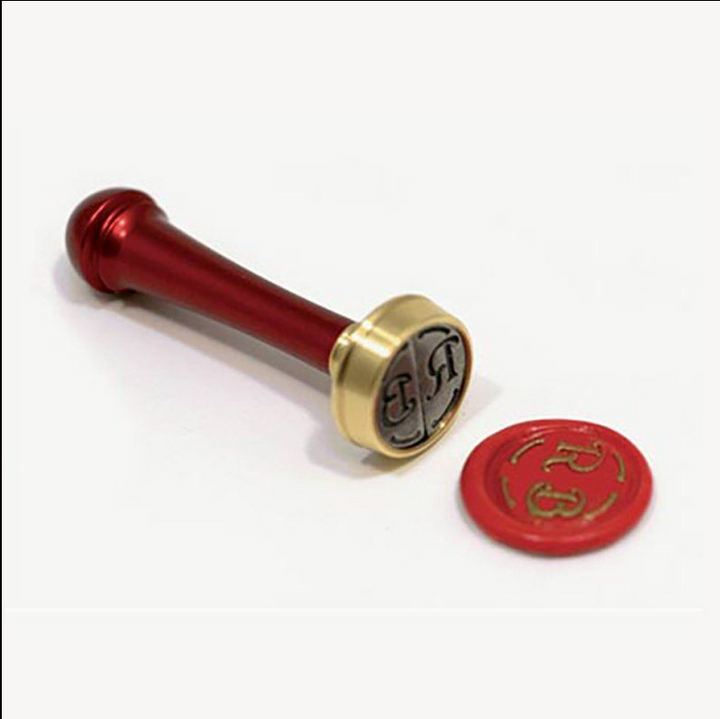 Double Sided Monogram Coins-LetterSeals.com