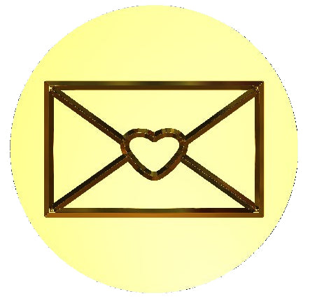 Envelope 1 Wax Seal Stamp- Made in USA- LetterSeals.com