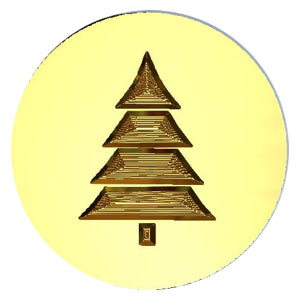 Evergreen Fir/Pine Tree Design Wax Seal Stamp- Made in USA- LetterSeals.com