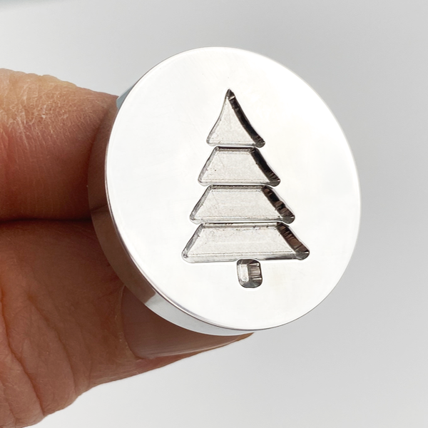 Evergreen Fir/Pine Tree Design Wax Seal Stamp- Made in USA- LetterSeals.com