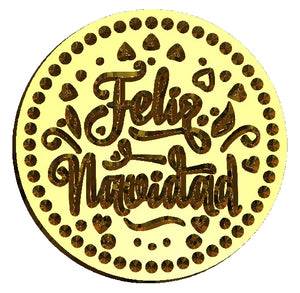 Feliz Navidad #2 Wax Seal Stamp- Made in USA- LetterSeals.com