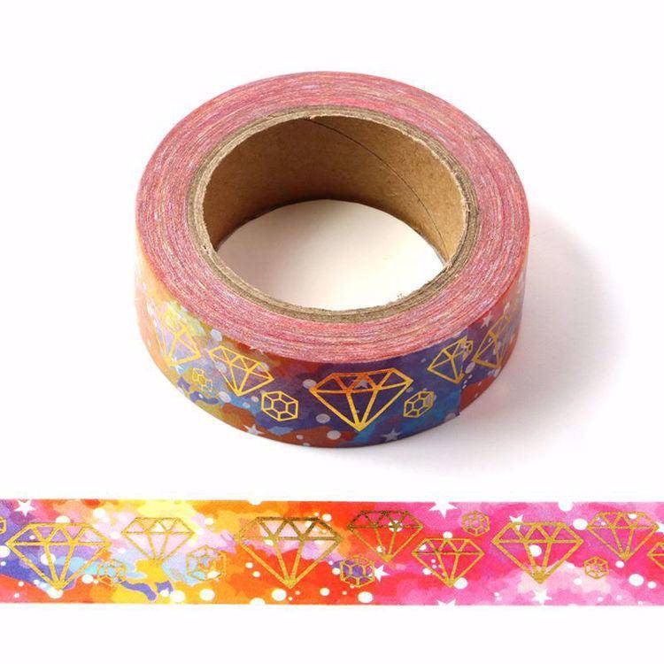 Foil Gems Washi Tape-LetterSeals.com