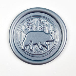 Forest Bear Wax Seal Stamp- Made in USA- LetterSeals.com