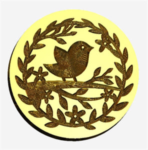 Forest Bird 2 Wax Seal Stamp- Made in USA- LetterSeals.com