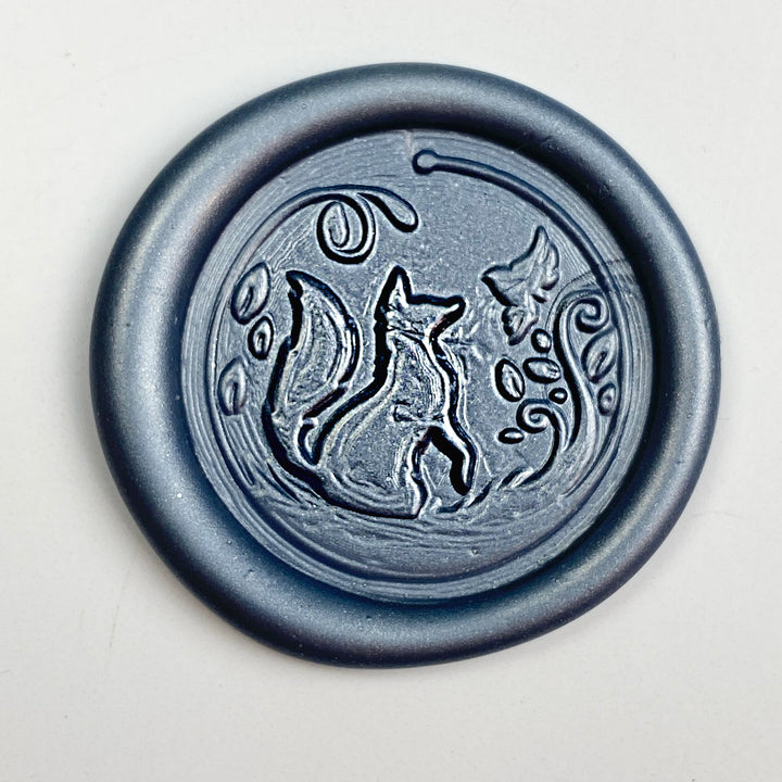 Forest Fox and Bird Wax Seal Stamp- Made in USA- LetterSeals.com