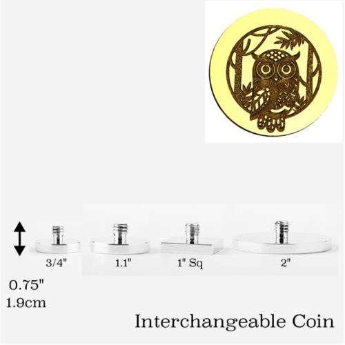 Forest Owl Wax Seal Stamp- Made in USA- LetterSeals.com