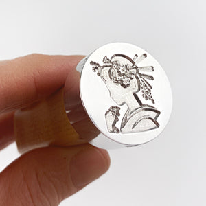 Geisha Wax Seal Stamp- Made in USA- LetterSeals.com