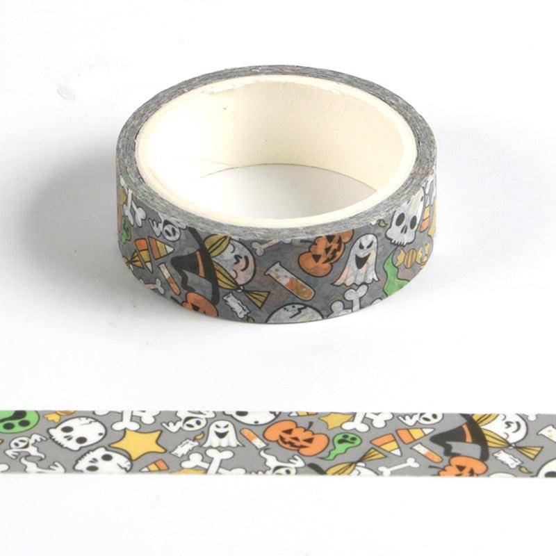 Halloween Characters Washi Tape-LetterSeals.com