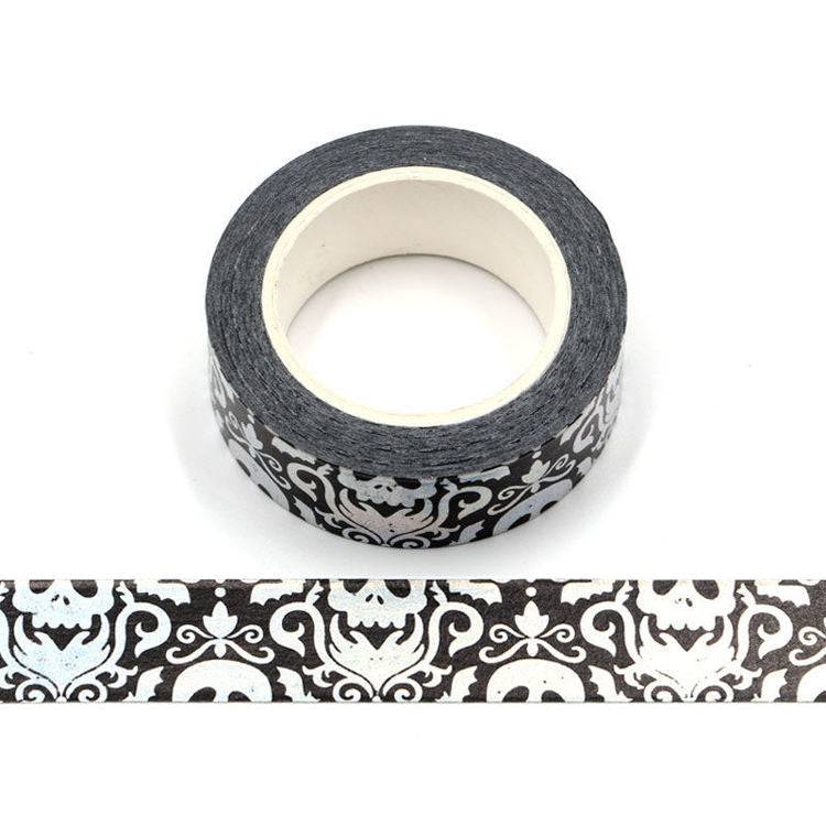 Halloween Holographic Skull Designs Washi Tape-LetterSeals.com