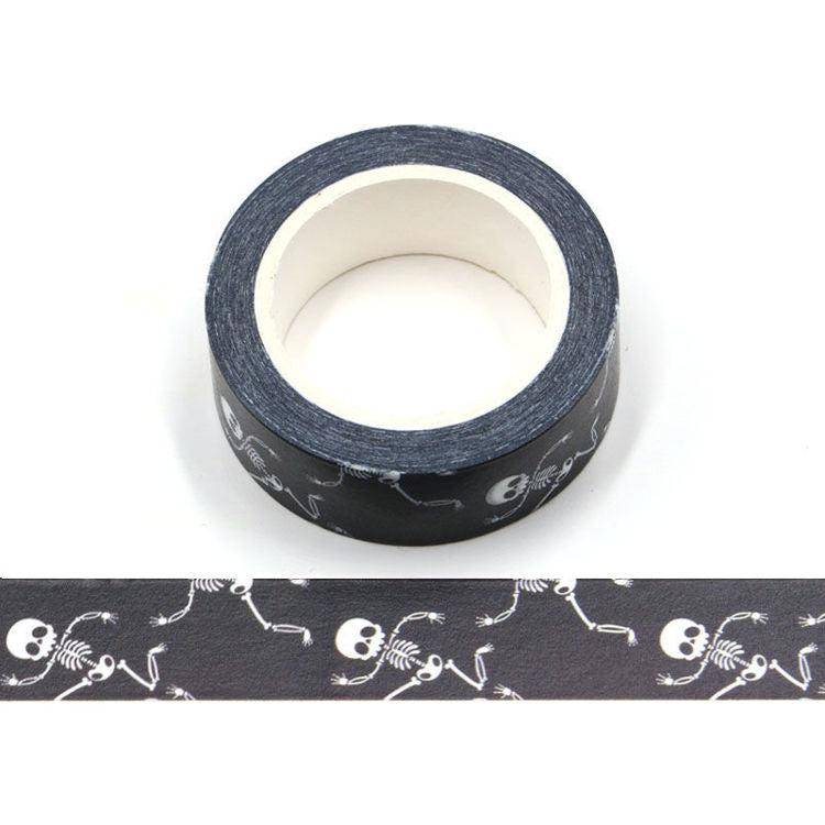 Halloween Skeletons Washi Tape-LetterSeals.com