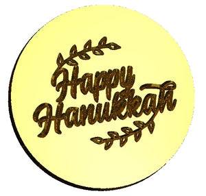 Happy Hanukkah #2 Wax Seal Stamp- Made in USA- LetterSeals.com