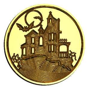 Haunted House Wax Seal Stamp- Made in USA- LetterSeals.com