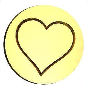 Heart Wax Seal Stamp- Made in USA- LetterSeals.com