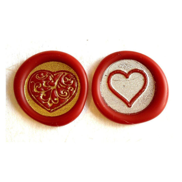 Hearts, Love, & Wedding Design Wax Seal Stamps- Made in USA- LetterSeals.com