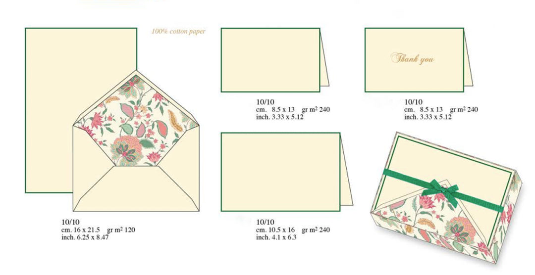 Hydrangea Florentine Collection | Rossi 1931 Italian Stationery-LetterSeals.com