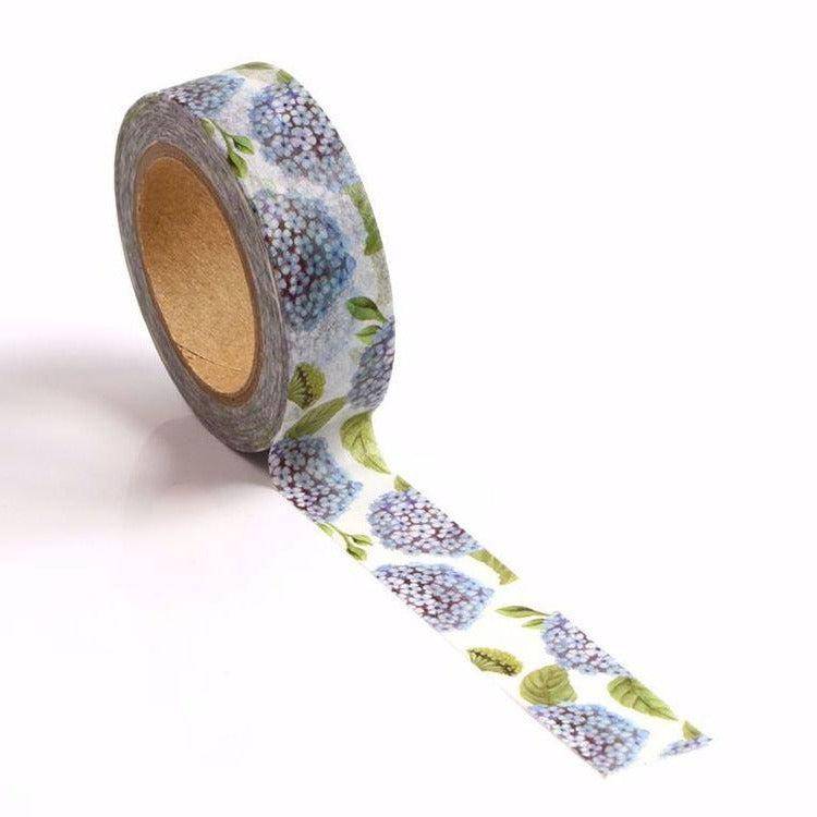 Hydrangea Washi Tape-LetterSeals.com