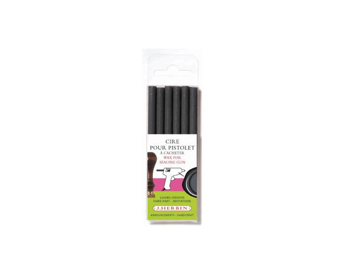 black j. herbin french glue gun sealing wax from letterseals.com
