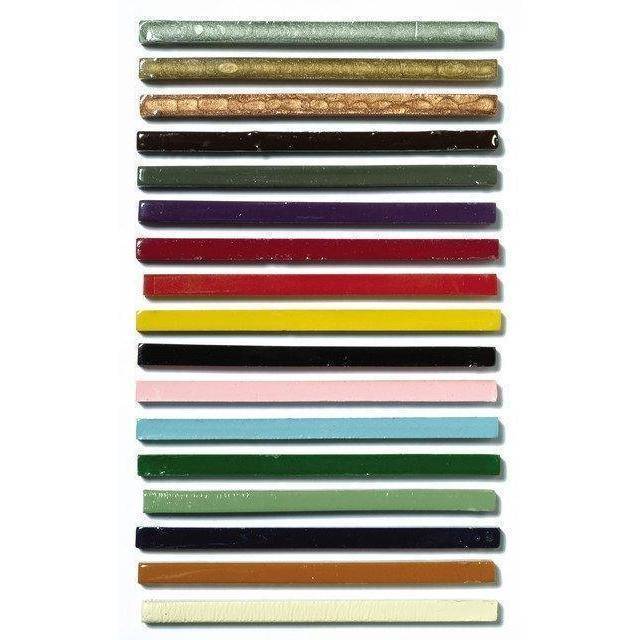 J.Herbin French "Cire Banque" Traditional Sealing Wax - Boxed Set of 10 Batons-LetterSeals.com