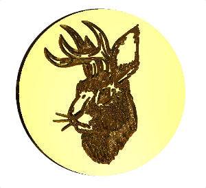 Jackalope 1 Wax Seal Stamp- Made in USA- LetterSeals.com