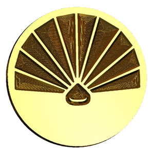 Japanese Fan 2 Wax Seal Stamp- Made in USA- LetterSeals.com