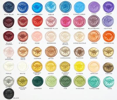 Letteresals.com bead sealing wax colors