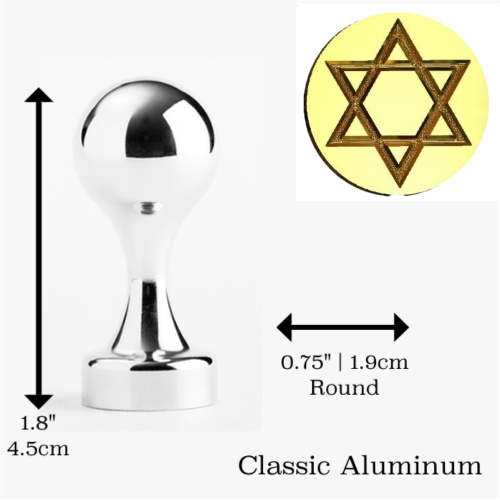 Judaica / Hanukkah Design Wax Seal Stamps- Made in USA- LetterSeals.com