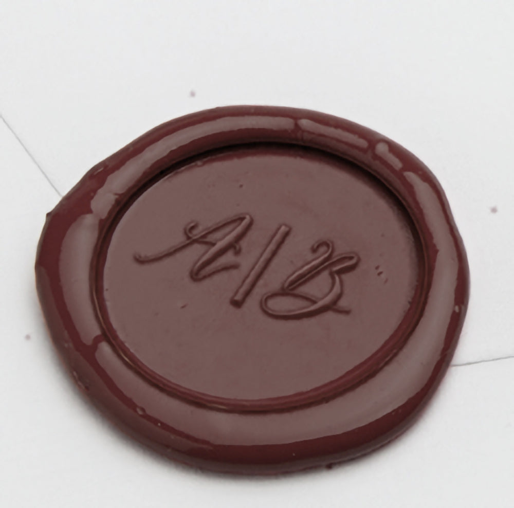 Just Mine Monogram Wax Seal Stamp- Made in USA- LetterSeals.com